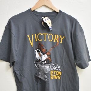 Old Time Victory Hockey NHL Boston Bruins Shirt